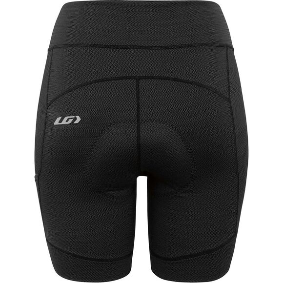 NEW Louis Garneau Fit Sensor Texture 7.5 Shorts Women's Medium Black - Picture 2 of 9